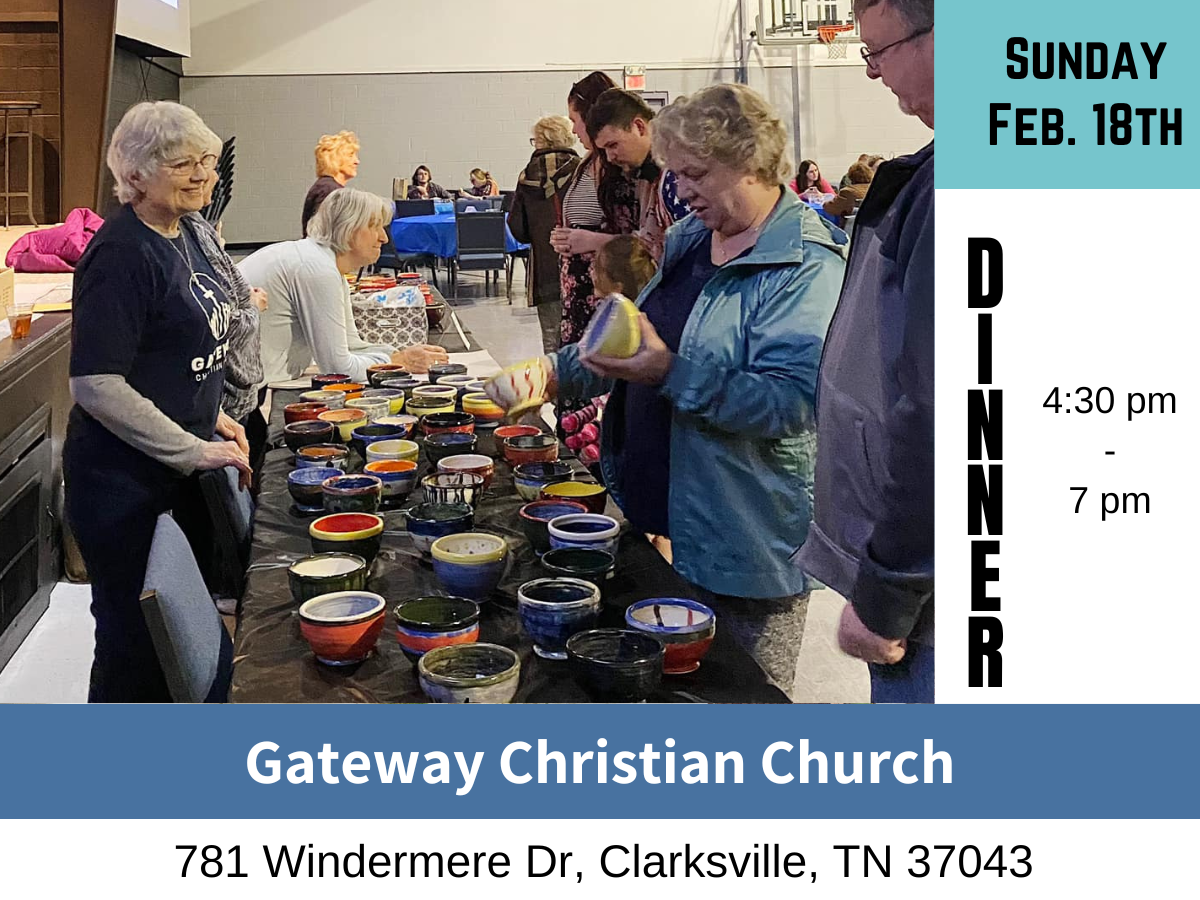 Gateway Christian Church, Clarksville TN, Empty Bowls 2024 tickets