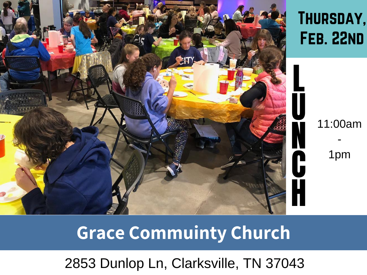 Grace Community Church Empty Bowls Clarksville, Tn 2024 Lunch