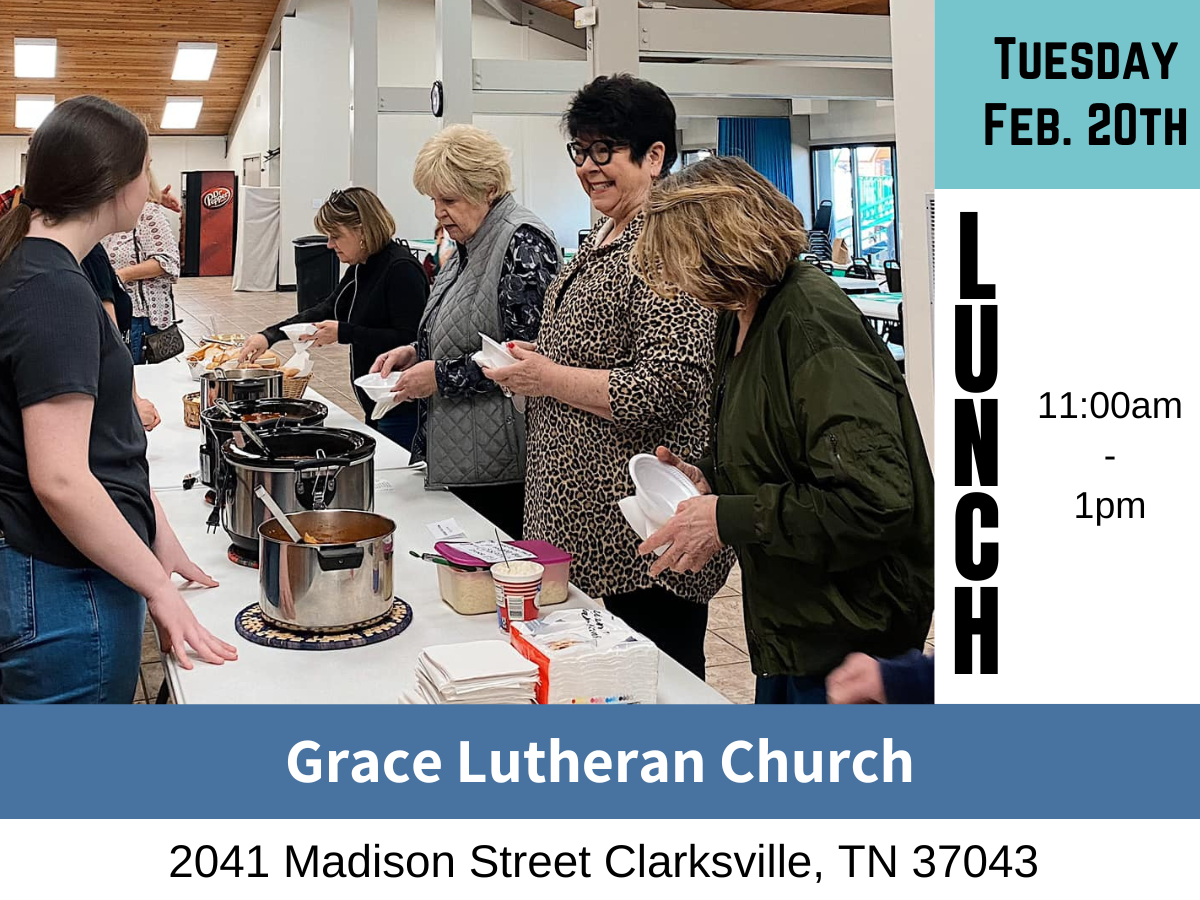 Grace Lutheran Church Empty Bowls Clarksville, Tn 2024 Lunch